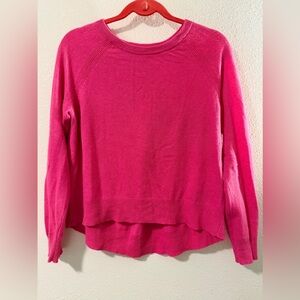 Banana Republic Pink Crew Neck Sweater Size Small